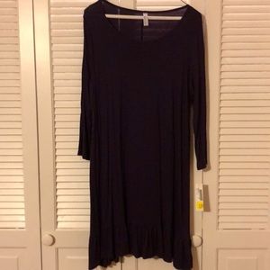 Ruffle Tunic, Purple